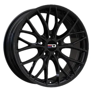 Euro Design – Camillo – Black – 19″x8.5″ 35mm – All weather Wheels – CAM1985F35667MB